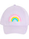 Cool Club Kids' Jockey Fabric Purple Hat