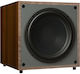 Monitor Audio Mrw-10 AVH.LSP.00013 Αυτοενισχυόμενο Subwoofer με Ηχείο 10" 100W Καρυδιά