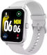 Colmi P81 Smartwatch με Παλμογράφο (Ασημί)