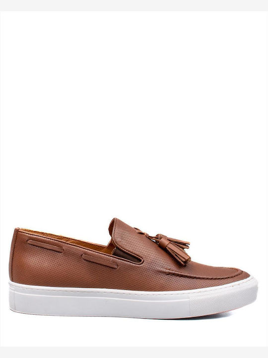 Vice Footwear Δερμάτινα Ανδρικά Loafers σε Ταμπ...