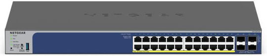 NetGear Managed L2 Switch with 28 Gigabit (1Gbps) Ethernet Ports and 4 SFP Ports