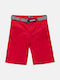 Kids' Shorts/Bermudas Fabric Red