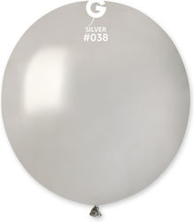 Ασημί Λάτεξ Μπαλόνι 19"/48cm