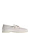 Men's Moccasins White