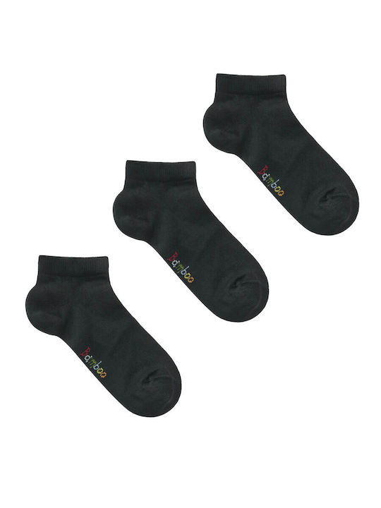 Walk Kids' Socks Black 3 Pairs