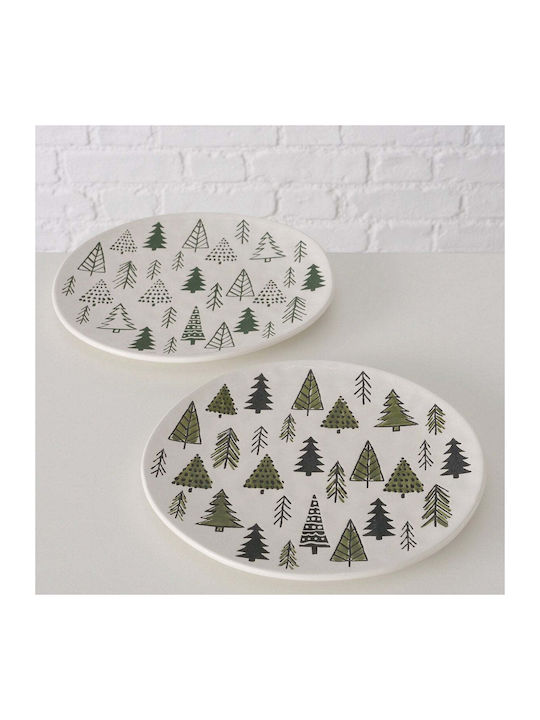 MSA Christmas Tableware Ornaments Plate (Various Designs or Colours)