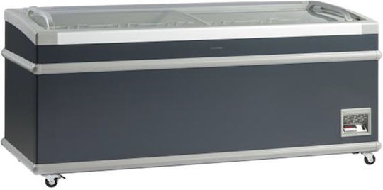 Think Cool Stehender Selbstbedienungstiefkühler mit 2 Türen H189.5xW83xH86cm