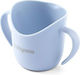 Babyono Baby Cup made of Plastic Light Blue 120ml for 12m+m+