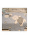 Double Sided Cotton Baby Quilt 100x120cm Ciell