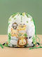By Queen Animals Kinder Rucksack Rucksack Grün 34cmx27cmcm