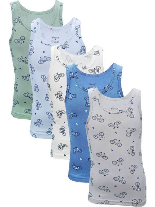 Onurel Set of Kids' Undershirts Multicolour 5pcs