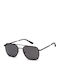 Solano Men's Sunglasses with Black Frame and Black Lens SS10504A