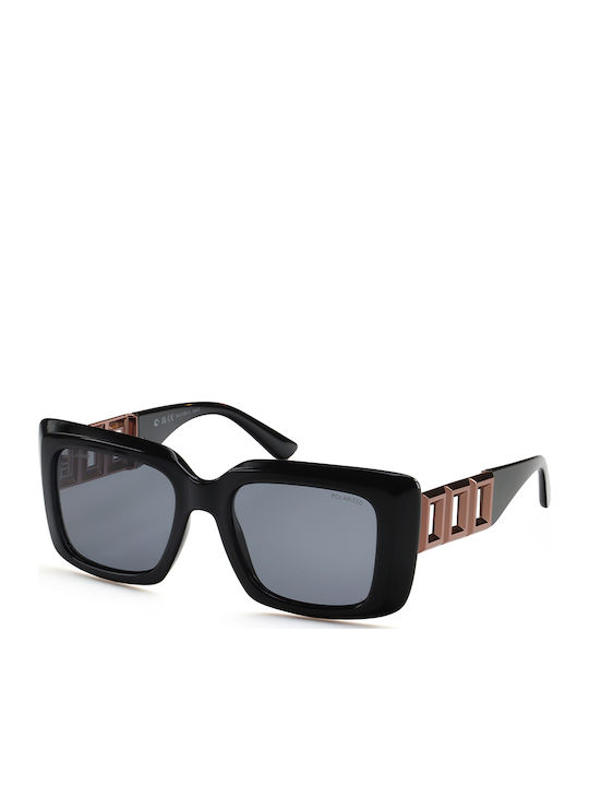 Solano Damen Sonnenbrille mit Schwarz Gestell S...
