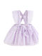 Kids' Tulle Overall Skirt Purple