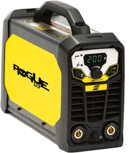 Esab Rogue ES 201iP Pro Електрожен ММА / TIG с Максимален Ток на Заваряване 200Спецификация и Работен Цикъл 25%