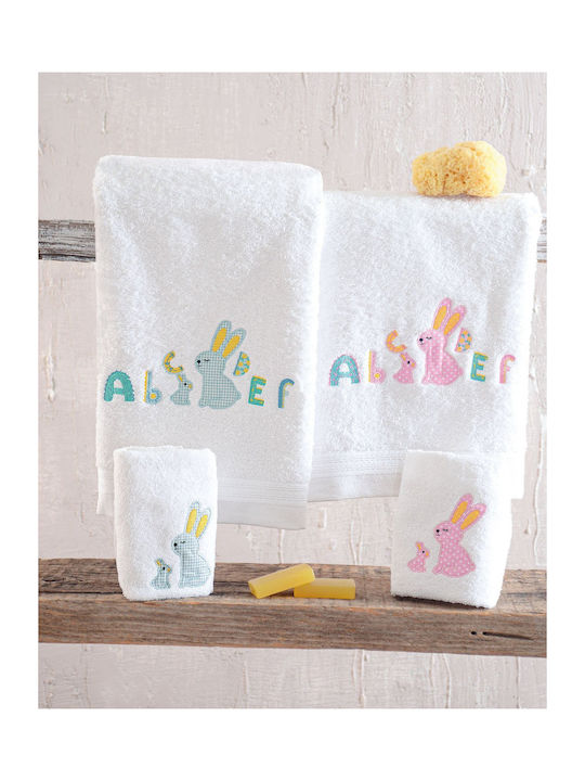 Rythmos Set of baby towels 2pcs Miffy Pink Weight 500gr/m²