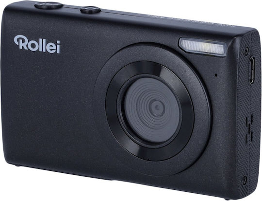 Rollei Compactline Mini Compact Φωτογραφική Μηχανή 64MP 4K UHD Μαύρη