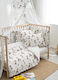 Vesta Home Crib Bumpers Classic Inside White 40x195cm