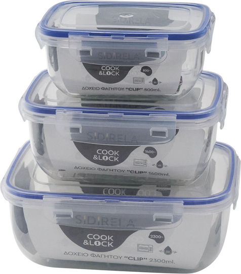Sidirela Microwave Silicone Lunch Box Clip 800ml
