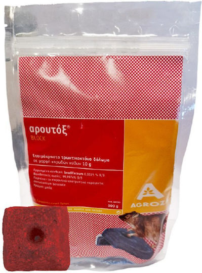 Agroza Ποντικοφάρμακο σε Κύβους Aroutox 0.1kg
