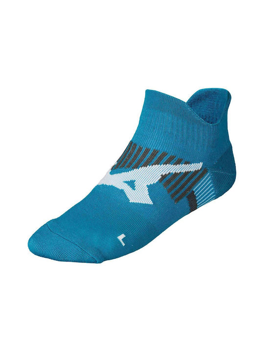 Mizuno Race Mid Running Κάλτσες Μπλε 1 Ζεύγος