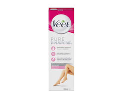 Veet Pure Κιτ Αποτρίχωσης 100ml Veet Pure Κιτ Αποτρίχωσης 100ml