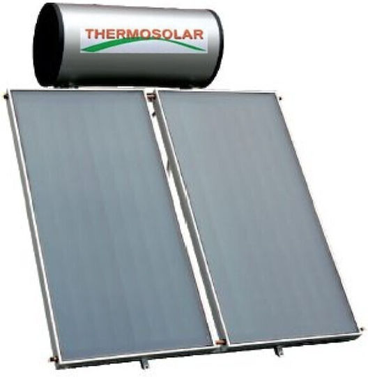 Thermosolar Слънчев бойлер 150лт Стъкло Тройна Енергия 3кв.м. Изборен