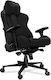 Yumisu 2050 Fabric Gaming Chair with Adjustable Arms Black