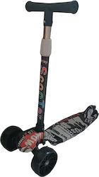 Homeone Kids Scooter for 3-6 Years Black