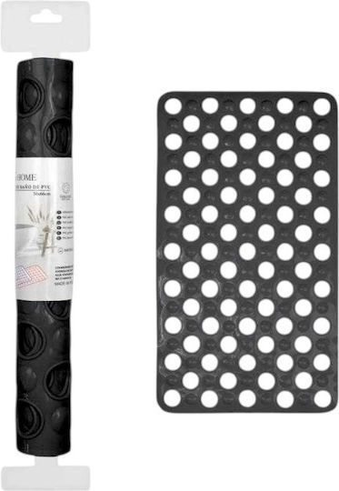 Αντιολισθητικό Πατάκι Μπάνιου 502227 Black 36x66εκ.