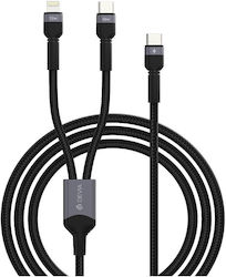 Devia USB to Type-C / Lightning Cable 1.2m 111653