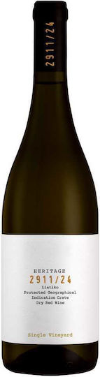 Κρασί Heritage 2911/24 Λιάτικο Ερυθρό Ξηρό 750ml