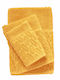 Das Home Bath Towel Set 3pcs 0784 Ochre Weight 550gr/m²