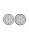 Ankor Wall Clock Plastic Beige 40.6x4.4cm Various Colors)