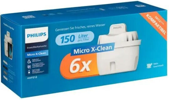 Philips Резервен филтър за вода за кана Micro X-clean 6бр