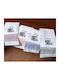 Silk Fashion Tea Towel in White Color 45x65cm 12pcs