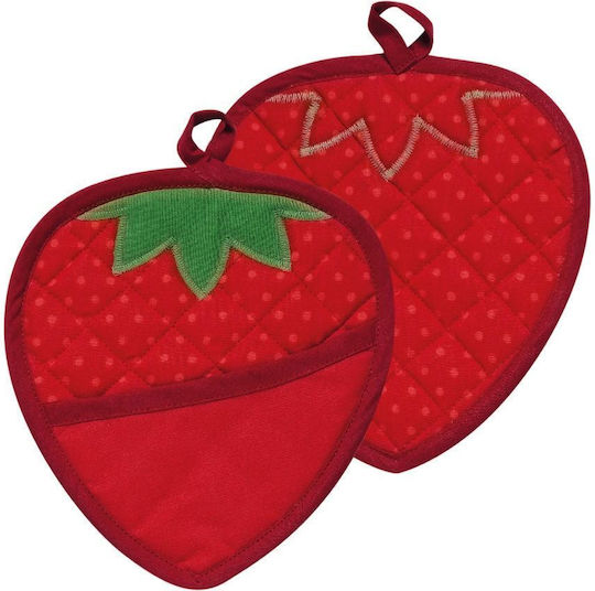 Kentia Loft Handy 251 Pot Holder Fabric Red 2pcs
