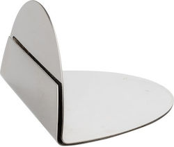 Βάση Κάρτας Inox Σφυρήλατη Γυαλισμένη 9x5xυ4cm Tablecraft Tc 12520