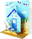3D Greeting Card 10.5x12 Beach Pictura