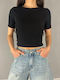 Damen Bluse Black