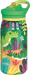 Quokka Flasche Thermoskanne Dinosaurier Auslaufsicher 445ml Quokka Flasche Thermoskanne Dinosaurier Auslaufsicher 445ml