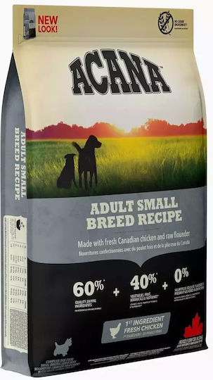 Acana Breed 6kg Ξηρά Τροφή για Ενήλικους Σκύλους Μικρόσωμων Φυλών με Κοτόπουλο, Λαχανικά, Γαλοπούλα, Συκώτι, Ρέγγα, Κολοκύθα και Μήλο