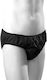 Men's Non-woven Underwear Slip Black 50pcs