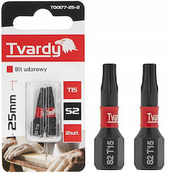 Tvardy Σετ 2 Μύτες Κατσαβιδιού Torx