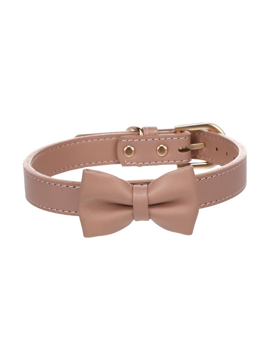 Flamingo Collar Bow Tie Nela Pink S M 31-39cm X 20mm X 4mm