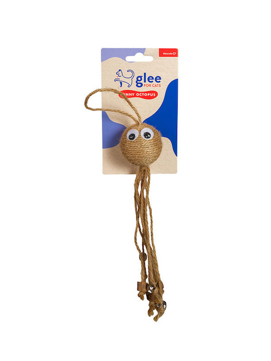 Παιχνίδι Γάτας Glee Funny Octopus Jute 30x5cm