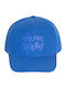 Cool Club Kids' Hat Jockey Fabric Here Comes Trouble Blue