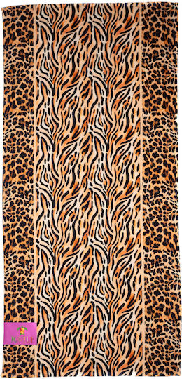 Παιδική Πετσέτα Θαλάσσης Animal Print 70χ140 Tortue S5-146-100 Animal Print