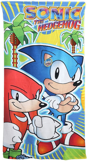Sonic Kids' Beach Towel Microfiber Fast Dry 70x140cm Ye18226 Multicolor 70x140cm