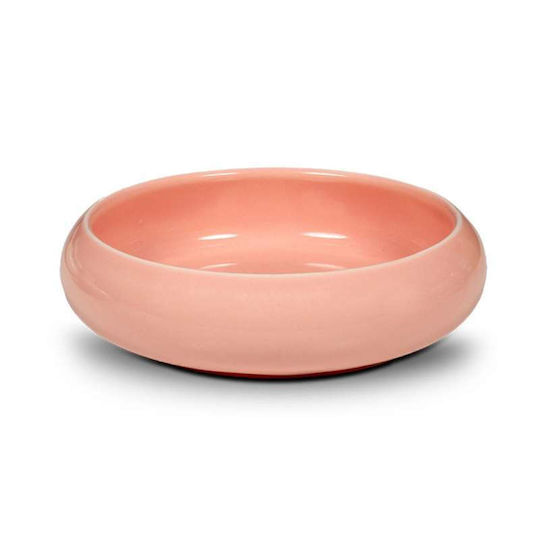 Glee Ceramic Bowl Food & Water for Dog & Cat 250ml in Pink Color